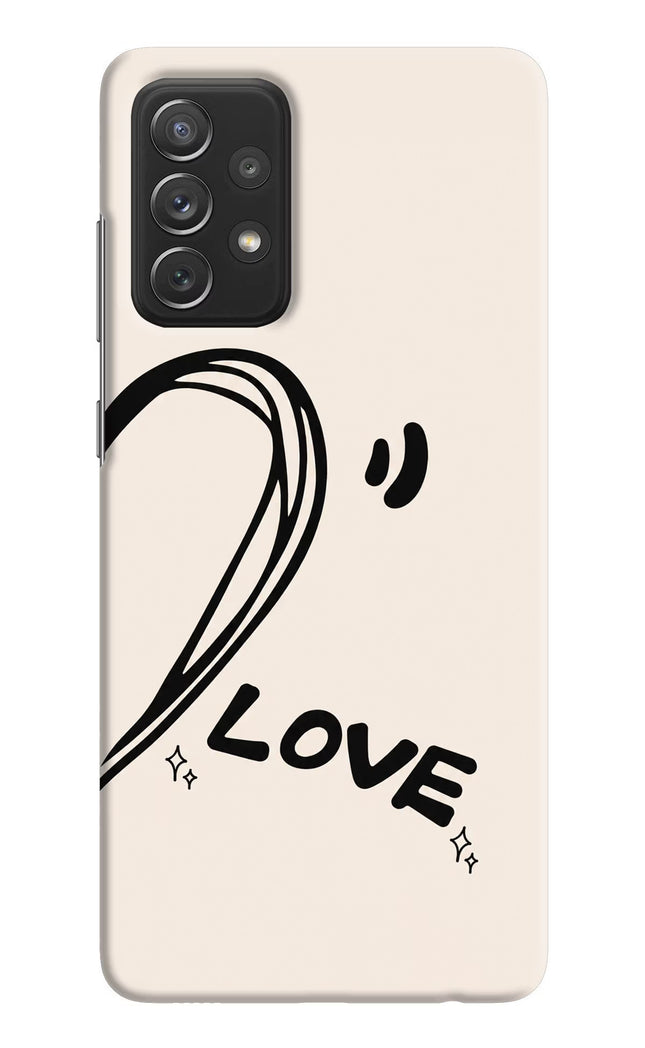 Soul Line Samsung A72 Hard Case Back Cover by Casekaro