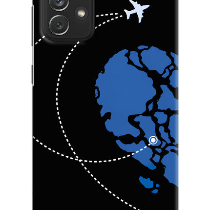 Love Orbit Samsung A72 Hard Case Back Cover by Casekaro