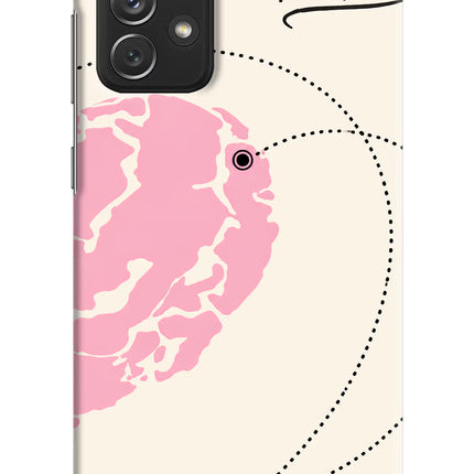 Miss Orbit Samsung A72 Hard Case Back Cover by Casekaro