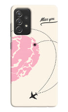 Miss Orbit Samsung A72 Hard Case Back Cover by Casekaro