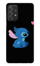 Stitch Crush Samsung A72 Hard Case Back Cover by Casekaro
