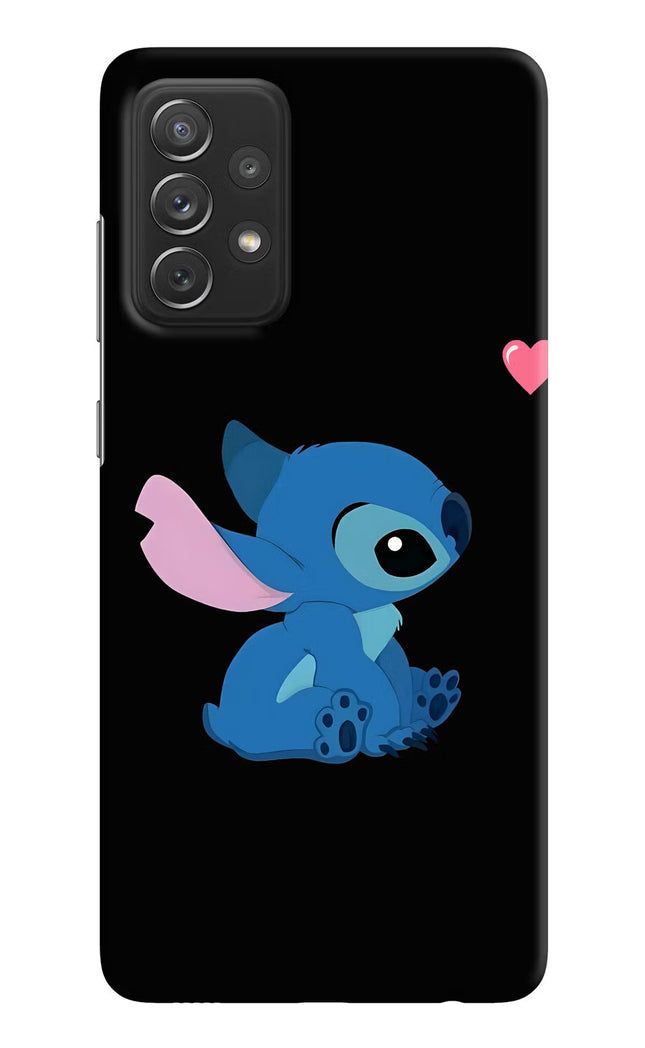 Stitch Crush Samsung A72 Hard Case Back Cover by Casekaro