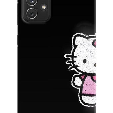 Kitty Charm Samsung A72 Hard Case Back Cover by Casekaro