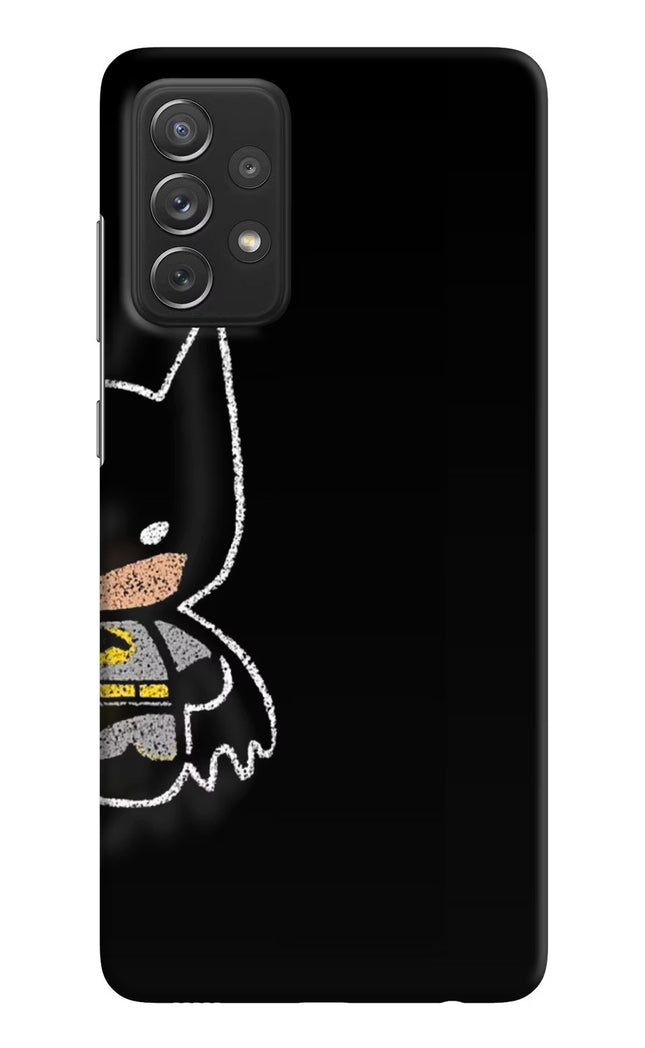 Bat Kitty Samsung A72 Hard Case Back Cover by Casekaro