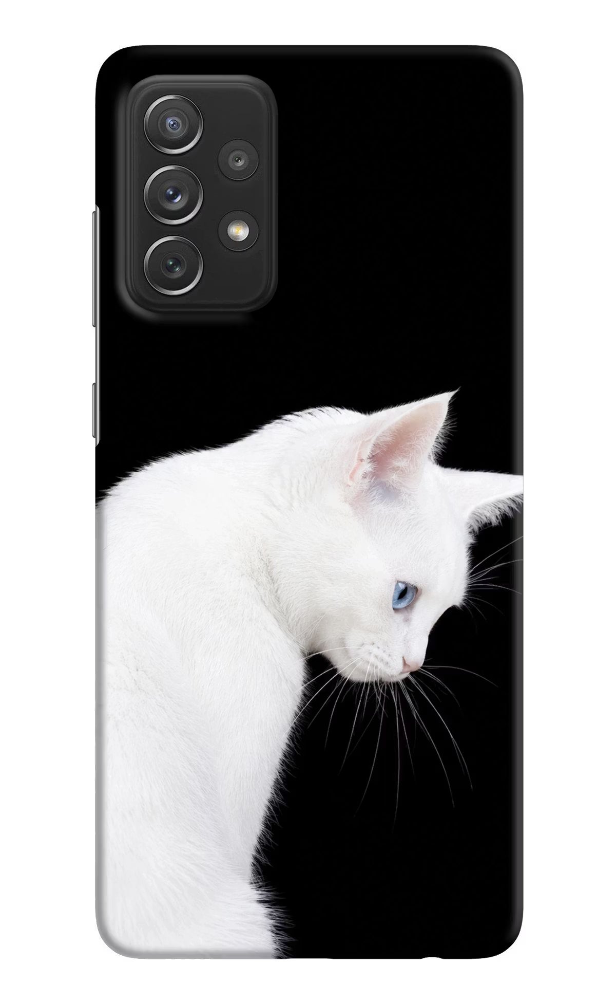 Snow Gaze Samsung A72 Back Cover