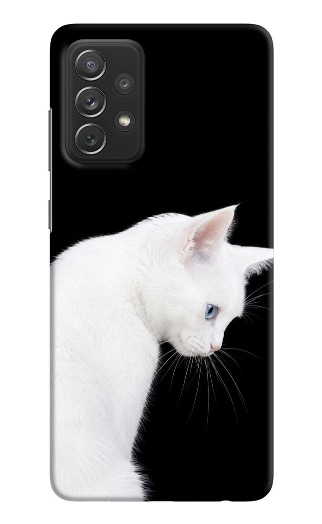 Snow Gaze Samsung A72 Hard Case Back Cover by Casekaro