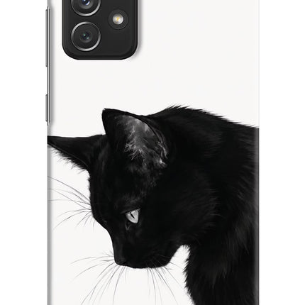 Shadow Gaze Samsung A72 Hard Case Back Cover by Casekaro