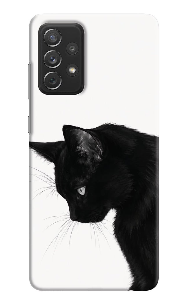 Shadow Gaze Samsung A72 Hard Case Back Cover by Casekaro