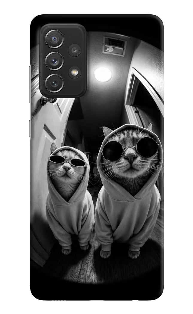 Hood Cats Samsung A72 Hard Case Back Cover by Casekaro