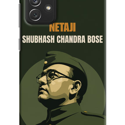 Netaji Legacy Samsung A72 Hard Case Back Cover by Casekaro