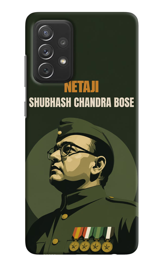 Netaji Legacy Samsung A72 Hard Case Back Cover by Casekaro