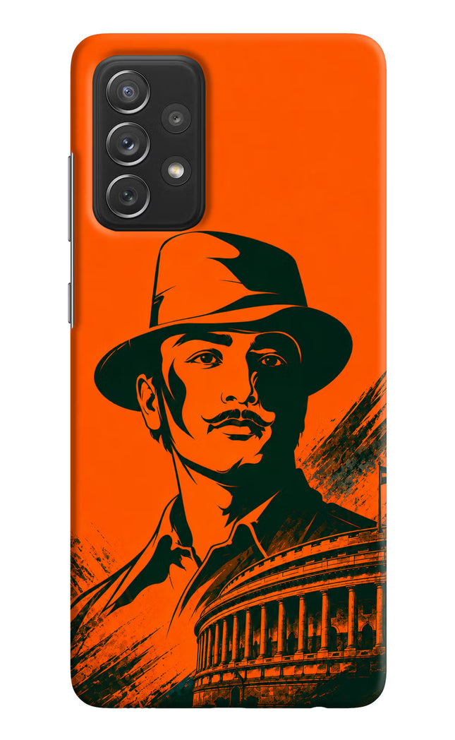 Bhagat Singh Legacy Samsung A72 Hard Case Back Cover by Casekaro