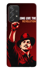 Bhagat Singh Revolution Samsung A72 Hard Case Back Cover by Casekaro
