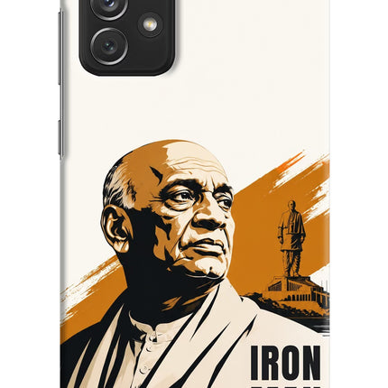 Sardar Patel Iron Will Samsung A72 Hard Case Back Cover by Casekaro