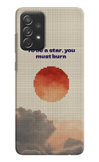 Pixel Sun Samsung A72 Back Cover