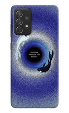 Dark Koi Samsung A72 Back Cover