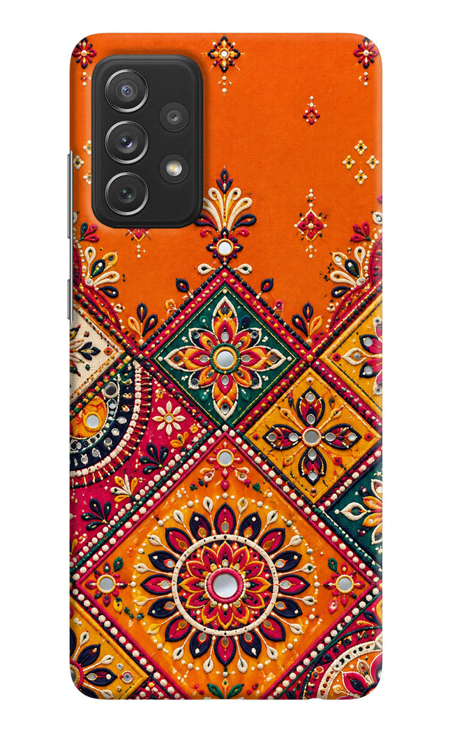 Kutch Glow Samsung A72 Hard Case Back Cover by Casekaro