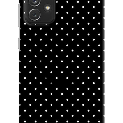 White Dots Samsung A72 Pop Case by Casekaro