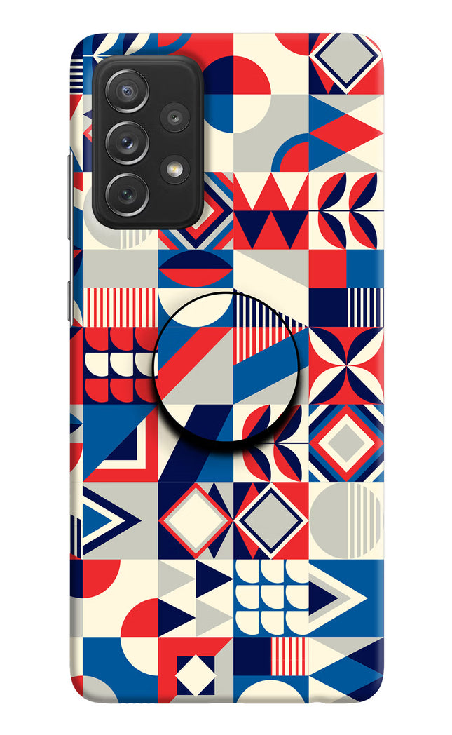 Colorful Pattern Samsung A72 Pop Case by Casekaro