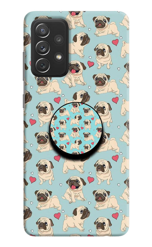 Pug Dog Samsung A72 Pop Case by Casekaro