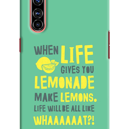 Quote Realme X50 Pro Hard Case Back Cover by Casekaro