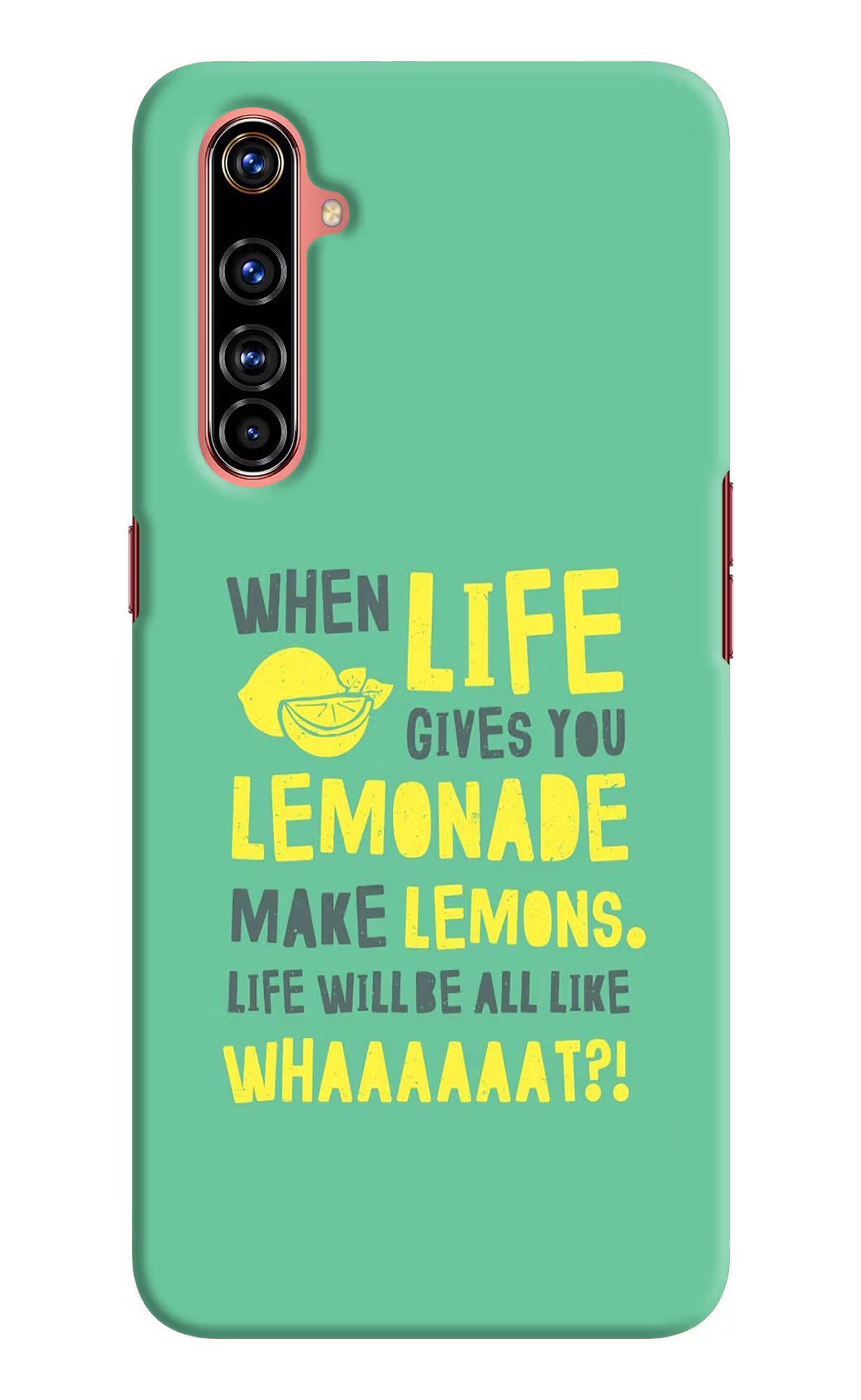 Quote Realme X50 Pro Hard Case Back Cover by Casekaro
