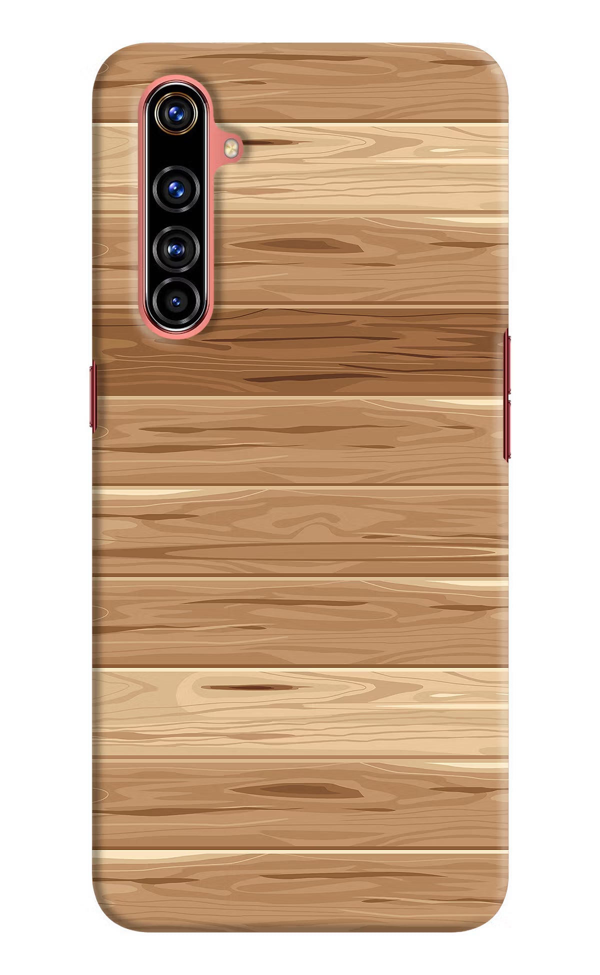 Wooden Vector Realme X50 Pro Hard Case Back Cover by Casekaro