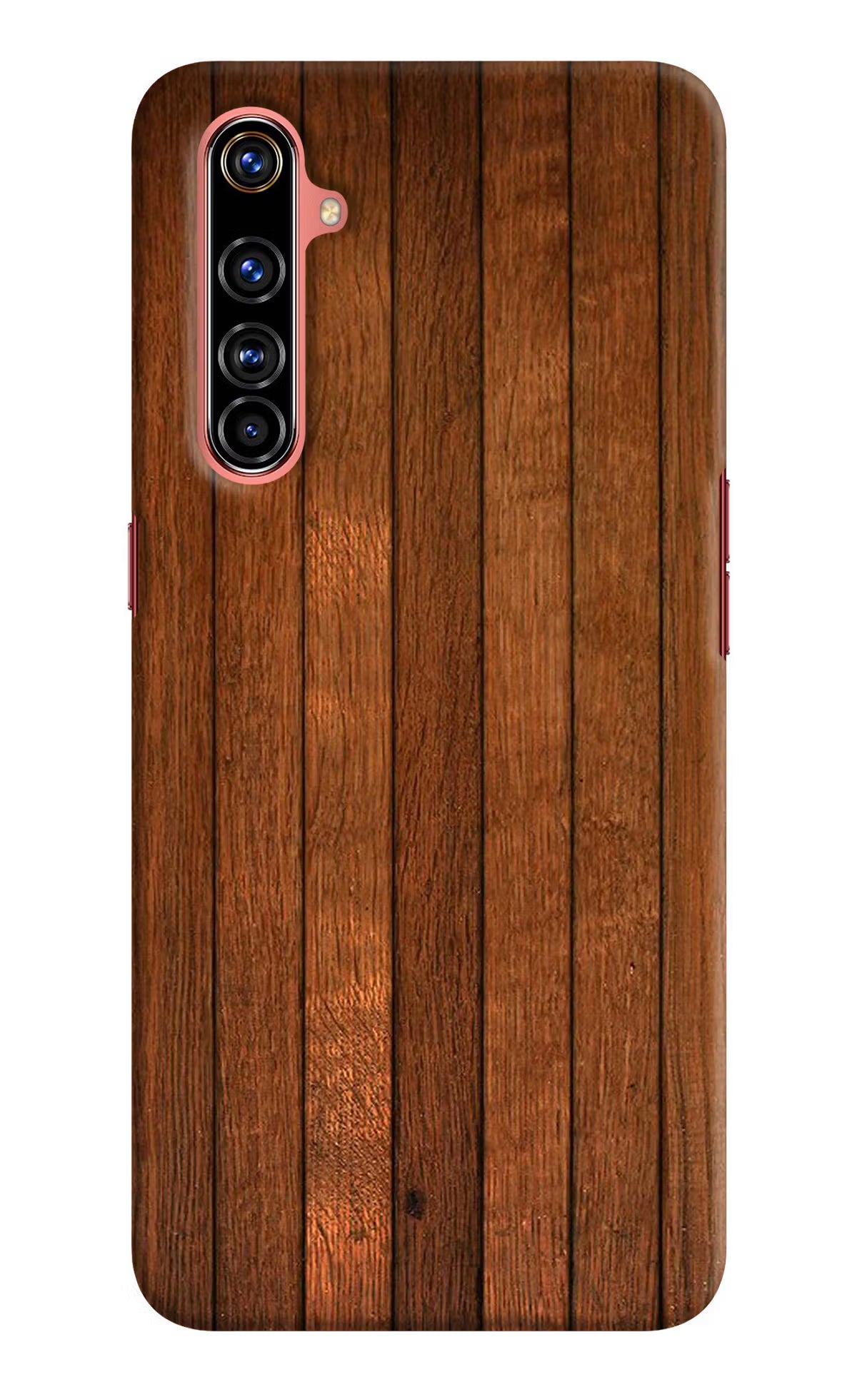 Wooden Artwork Bands Realme X50 Pro Hard Case Back Cover by Casekaro