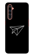 Paper Plane White Realme X50 Pro Hard Case Back Cover by Casekaro