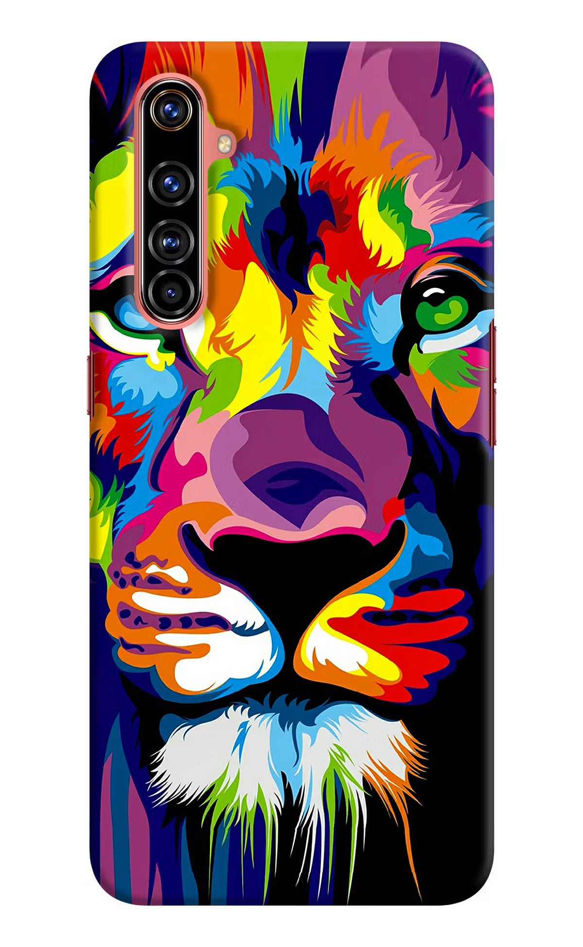 Lion Realme X50 Pro Hard Case Back Cover by Casekaro
