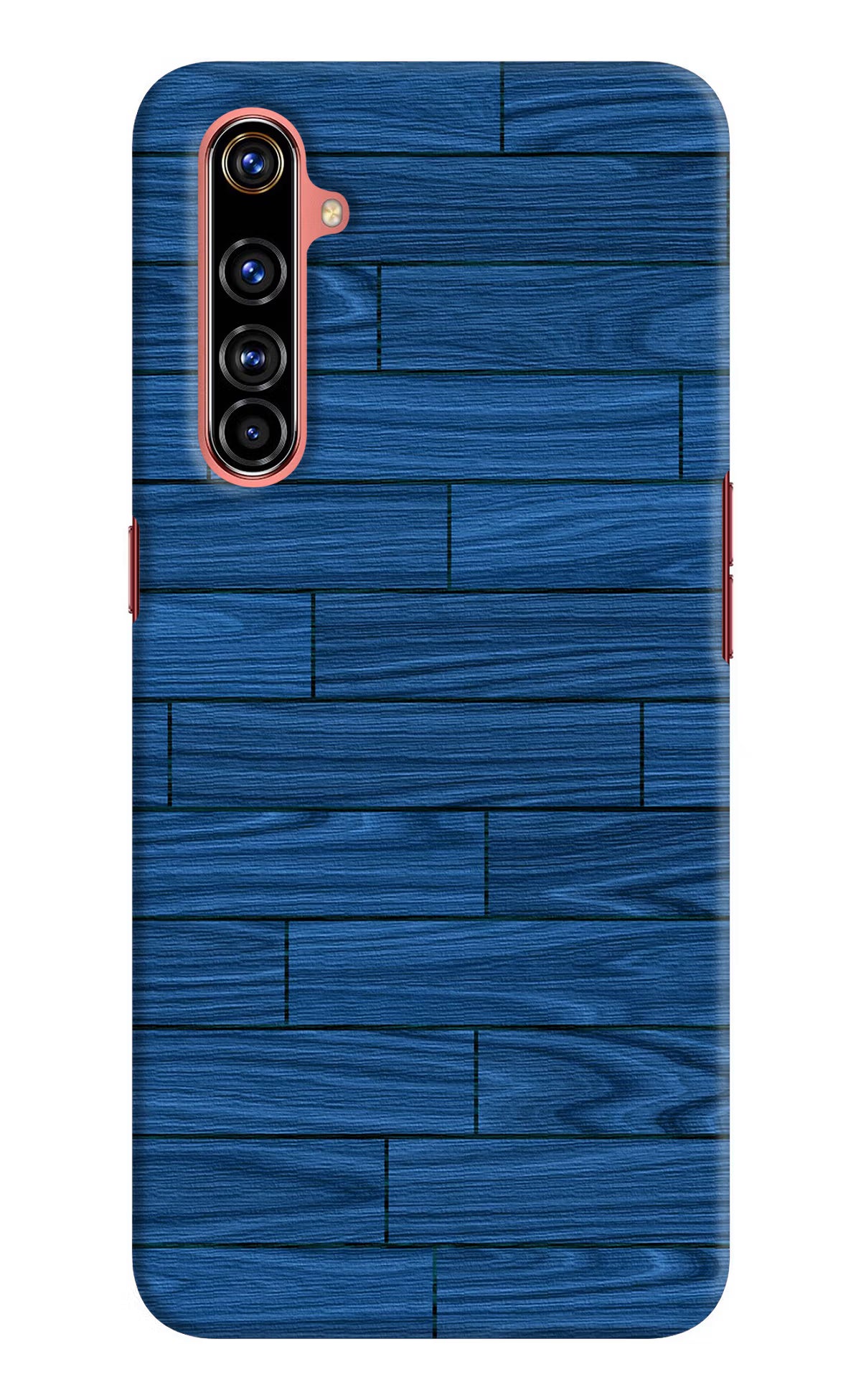Wooden Texture Realme X50 Pro Hard Case Back Cover by Casekaro