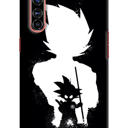 Goku Shadow Realme X50 Pro Hard Case Back Cover by Casekaro