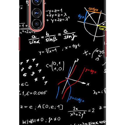 Mathematics Formula Realme X50 Pro Hard Case Back Cover by Casekaro