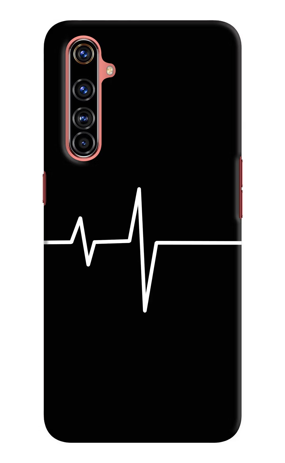 Heart Beats Realme X50 Pro Hard Case Back Cover by Casekaro
