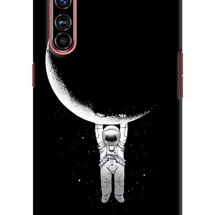 Moon Space Realme X50 Pro Hard Case Back Cover by Casekaro