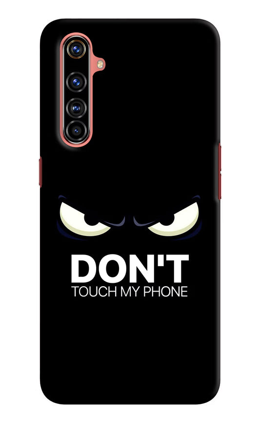 Don'T Touch My Phone Realme X50 Pro Hard Case Back Cover by Casekaro