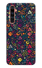 Geometric Abstract Realme X50 Pro Hard Case Back Cover by Casekaro