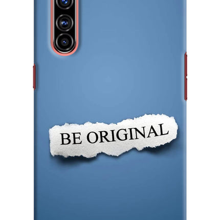 Be Original Realme X50 Pro Hard Case Back Cover by Casekaro
