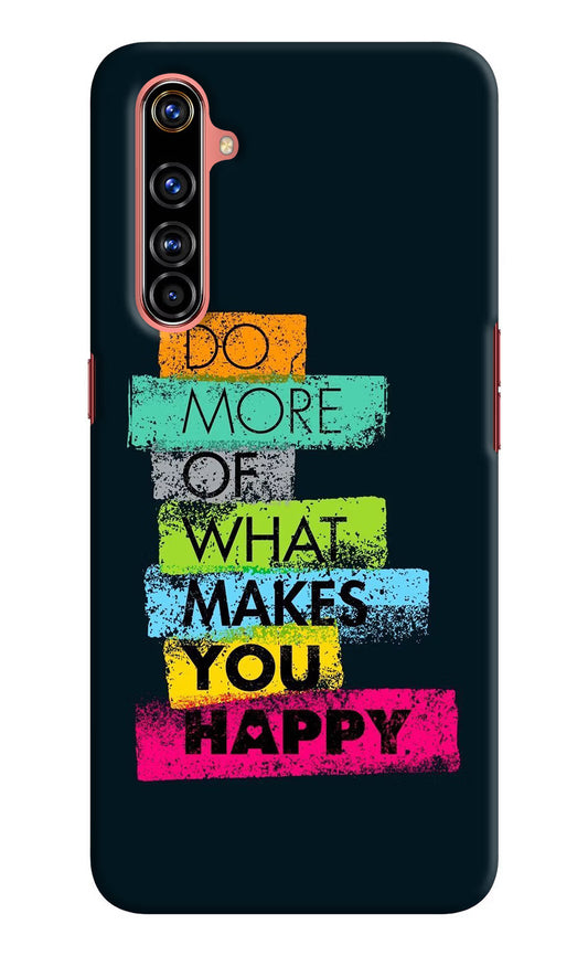Do More Of What Makes You Happy Realme X50 Pro Hard Case Back Cover by Casekaro