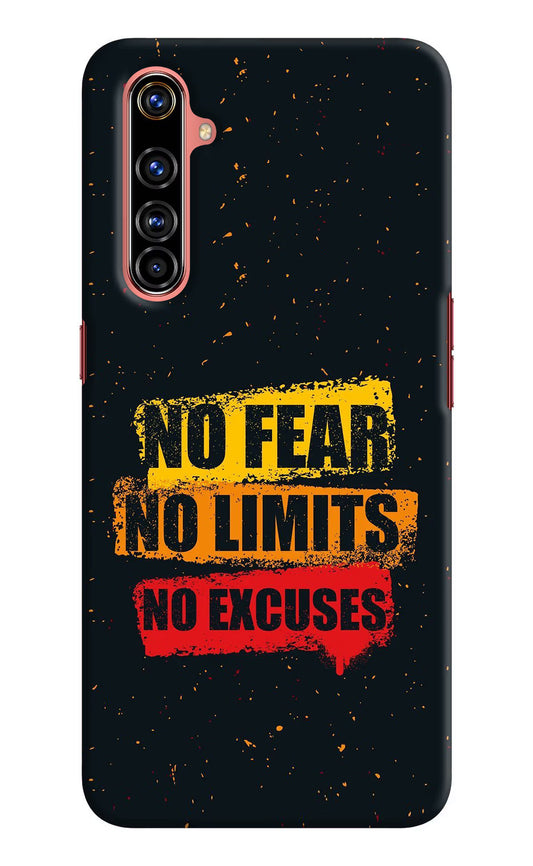No Fear No Limits No Excuse Realme X50 Pro Hard Case Back Cover by Casekaro
