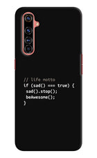 Life Motto Code Realme X50 Pro Hard Case Back Cover by Casekaro