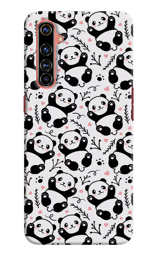 Cute Panda Realme X50 Pro Hard Case Back Cover by Casekaro