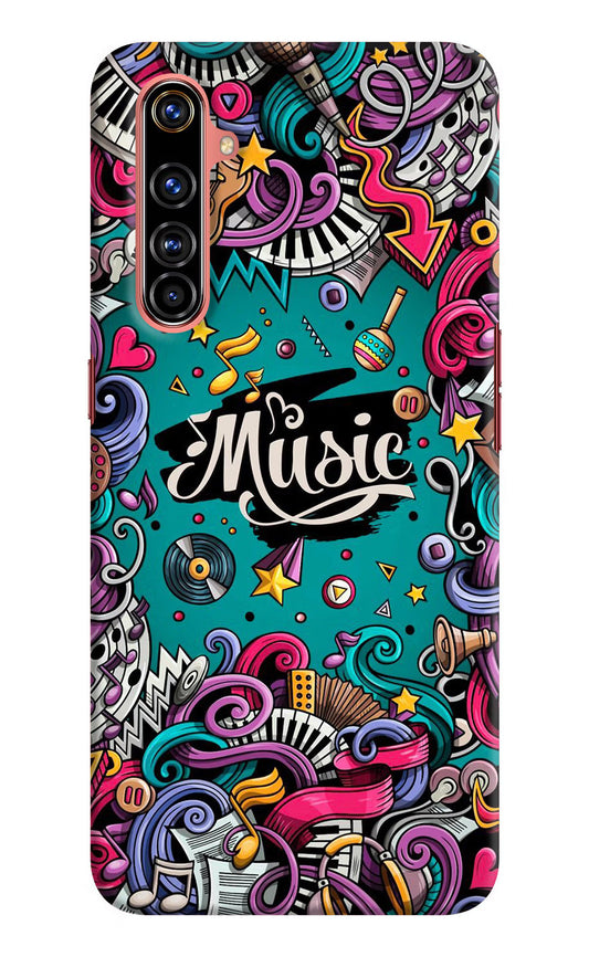 Music Graffiti Realme X50 Pro Hard Case Back Cover by Casekaro