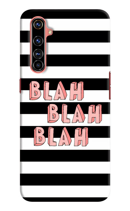 Blah Blah Blah Realme X50 Pro Hard Case Back Cover by Casekaro