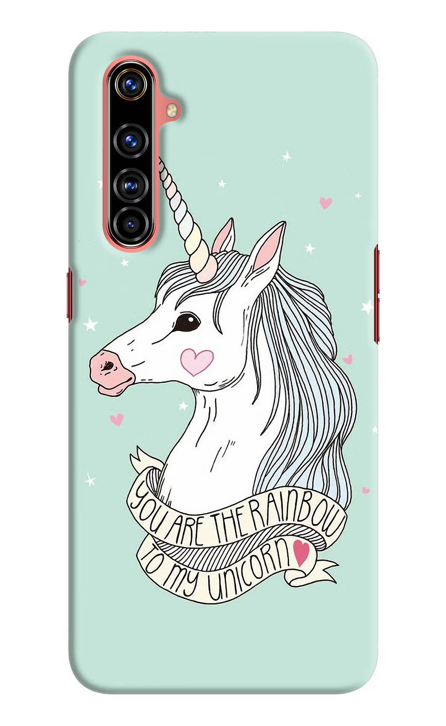 Unicorn Wallpaper Realme X50 Pro Back Cover, Hard case