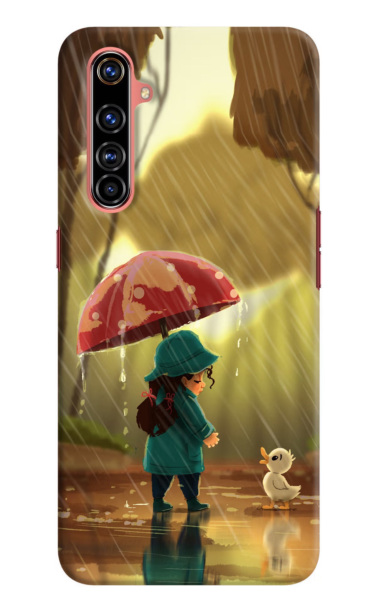 Rainy Day Realme X50 Pro Hard Case Back Cover by Casekaro