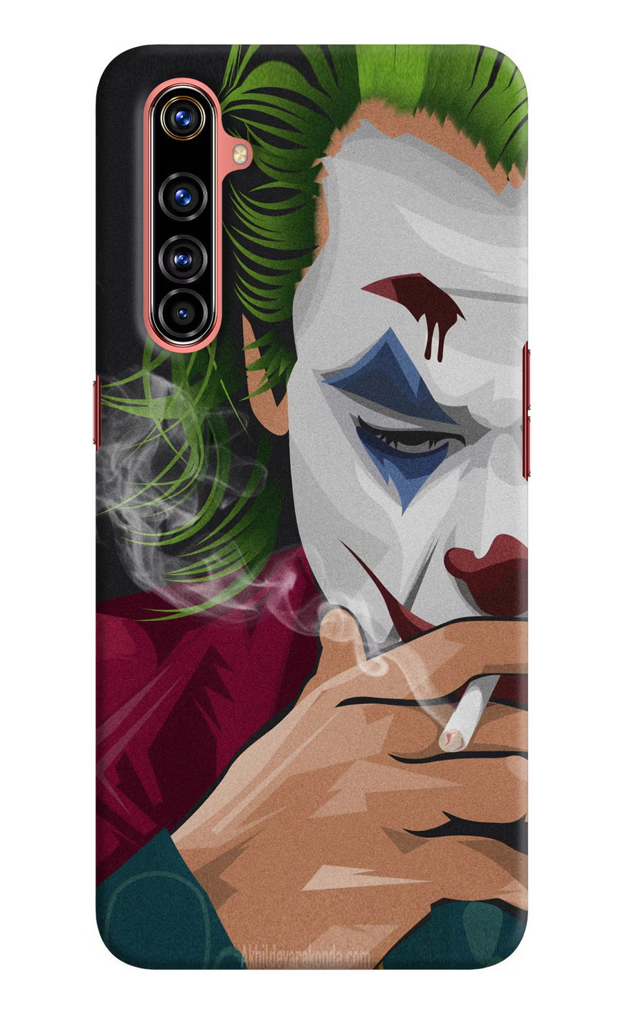 Joker Smoking Realme X50 Pro Back Cover, Hard case