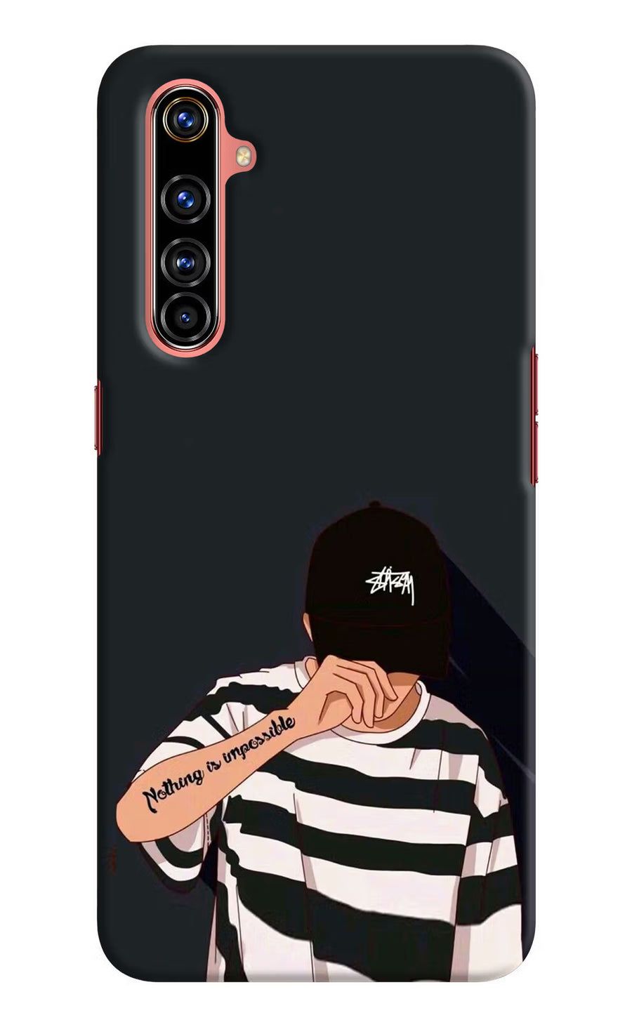 Aesthetic Boy Realme X50 Pro Back Cover, Hard case