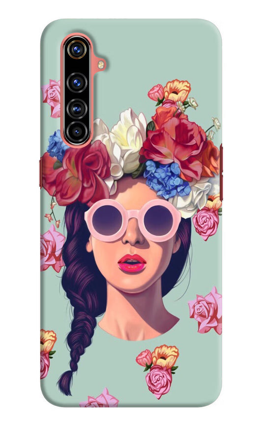 Pretty Girl Realme X50 Pro Hard Case Back Cover by Casekaro