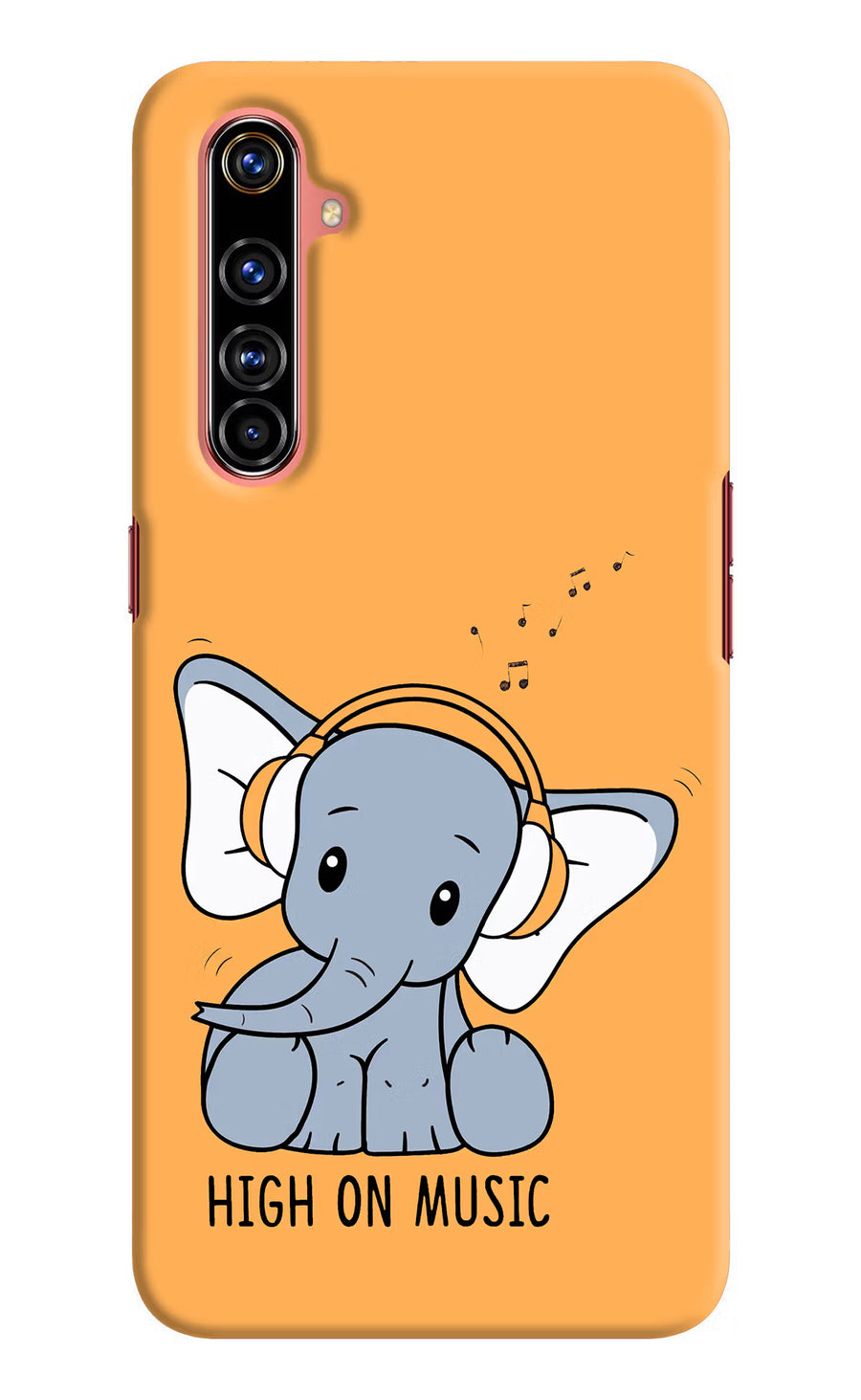 High On Music Realme X50 Pro Back Cover, Hard case